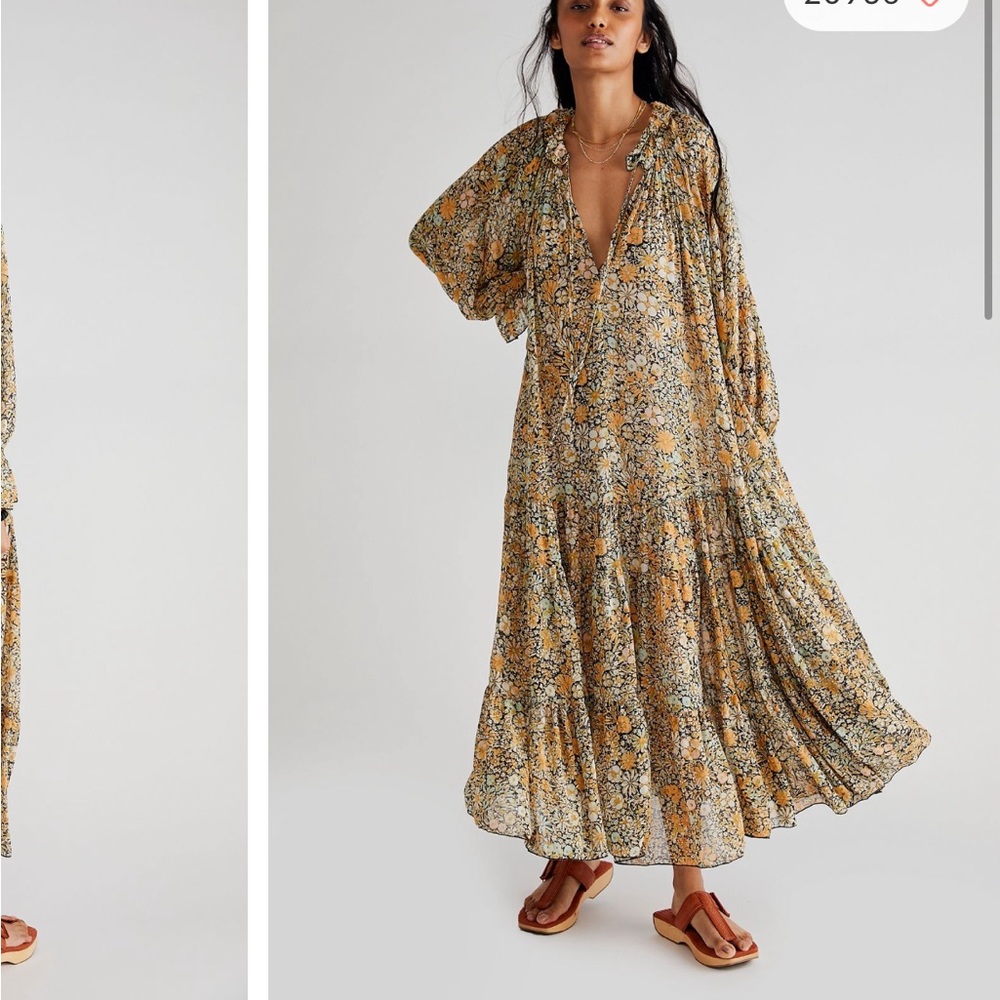 Free People Feeling Groovy Dress - size small black combo. Brand new without tag